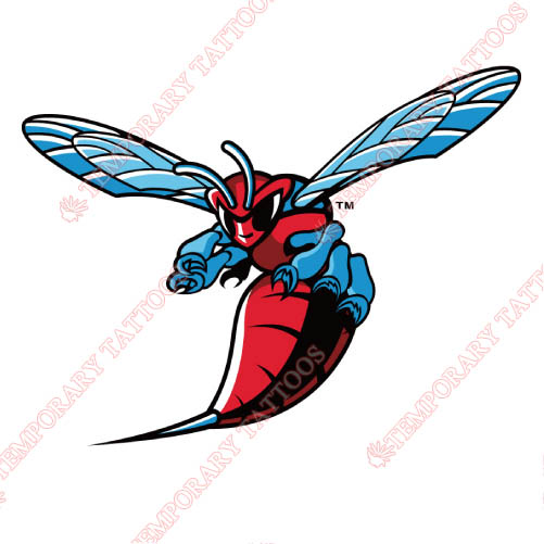 Delaware State Hornets Customize Temporary Tattoos Stickers NO.4251